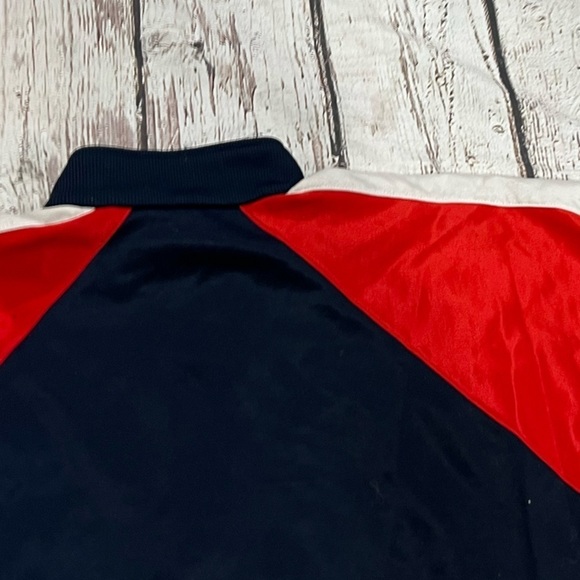 Vintage 80s Adidas Trefoil Zip Up Sportswear Track Running 1980s Jacket - Picture 6 of 8